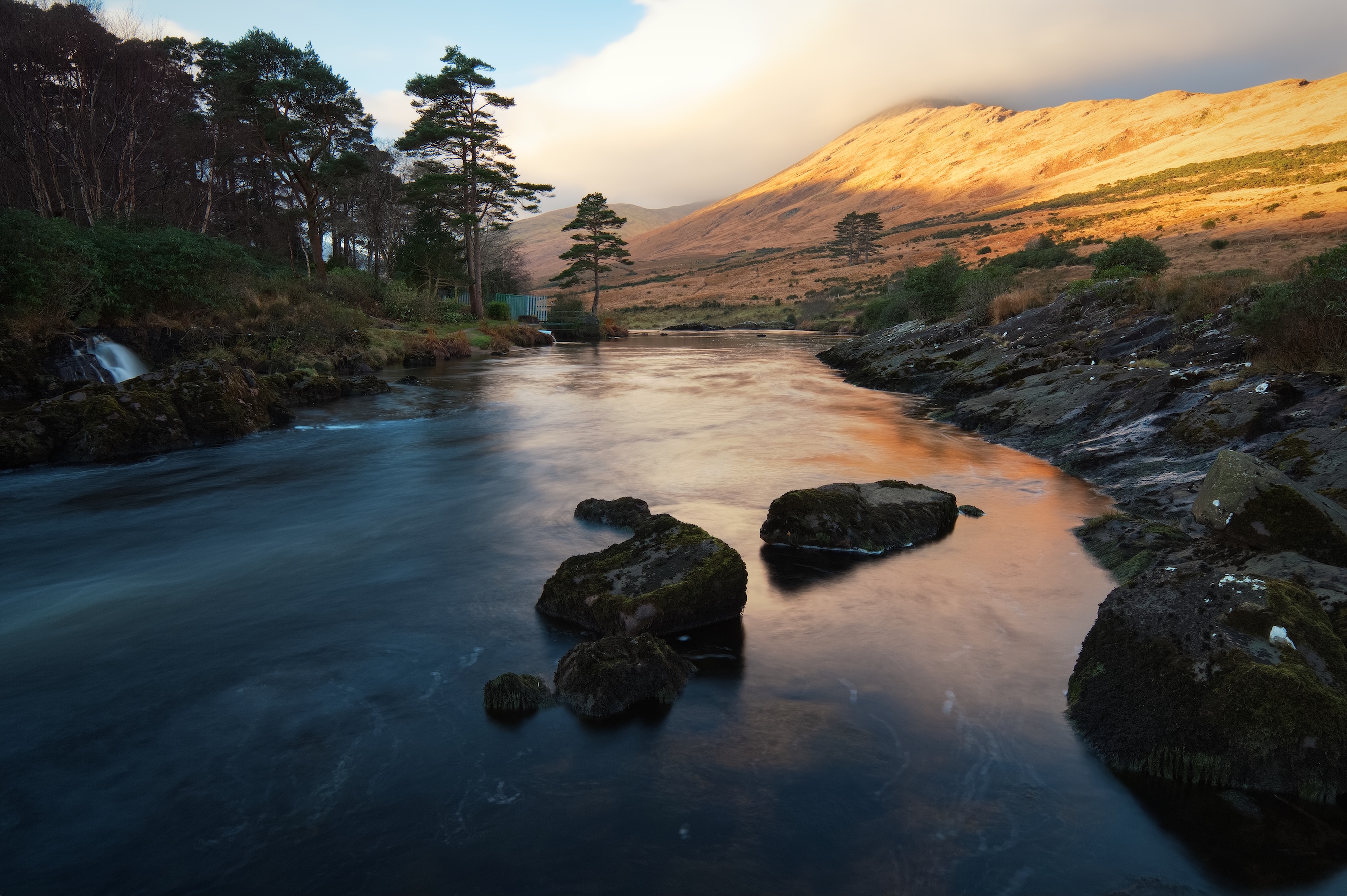 River Erriff at Aesleagh, county Mayo, Ireland